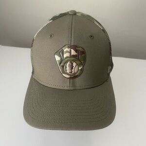 The Game Camo Green Baseball Cap Youth